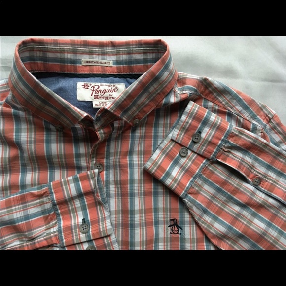 Original Penguin Other - Men’s Original Penguin Plaid Button Down Shirt